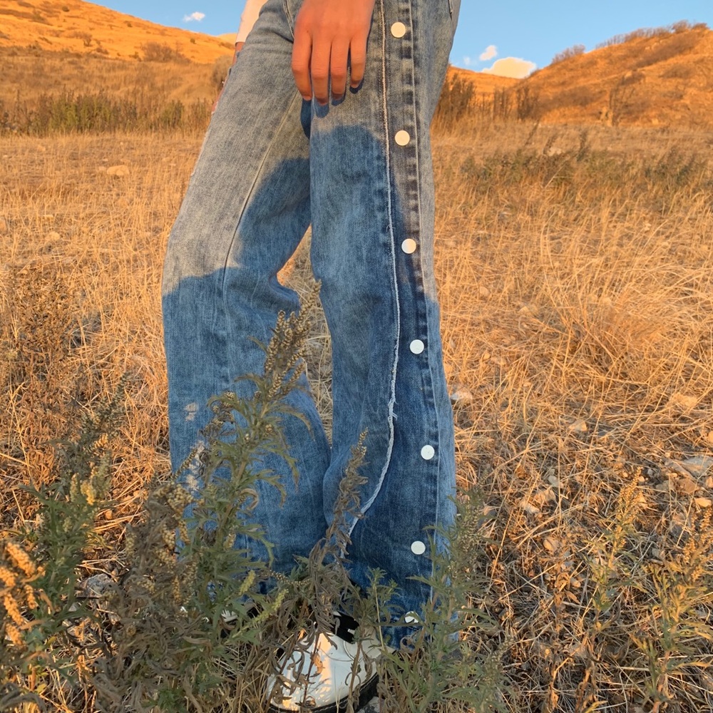 Tractr bell bottoms